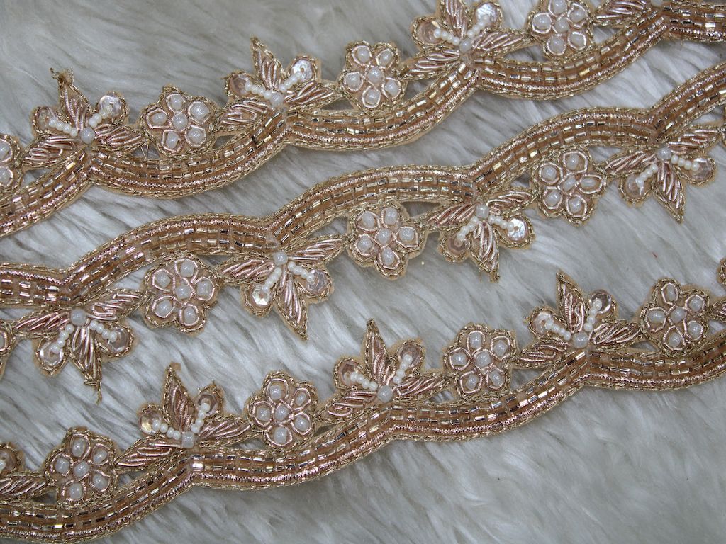 Hand work lace
